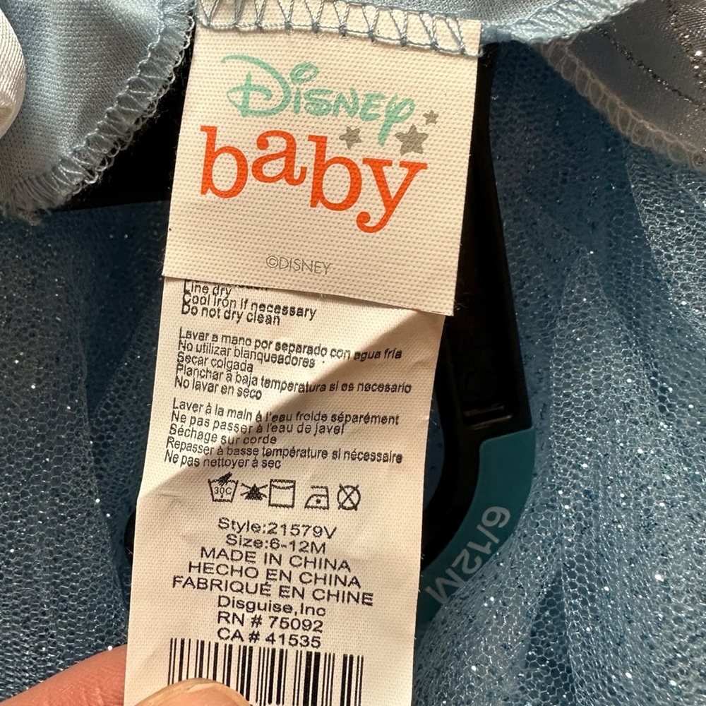Disney Baby Cinderella Princess Costume Dress - Picture 5 of 7